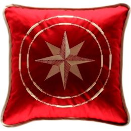 Подушки яхтенные Marine Business Classic с наволочками 2шт. 40х40см тёмно-красные (10254782)